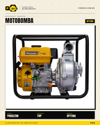 Motobomba Parazzini BP720A — 7 HP 2", 4 Tiempos OHV Gasolina · sec_002