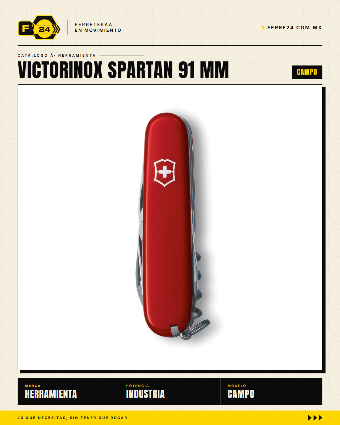 Victorinox Spartan 91mm Rojo — Navaja 16 Funciones — vista alternativa