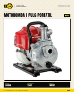 Motobomba Honda WX10T Portátil — Motor GX25, Autocebante a 8 m · sec_002