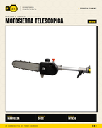 MTK26 — motor 26cc 2T detalle