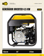 Generador Inverter Parazzini GP4500I — 4.5 KW Onda Pura · sec_002