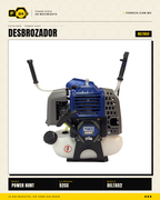 Desbrozadora Power Hunt DELTA52 52 cc — Con Cuchilla de Fábrica · sec_002