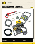 Parazzini HP7N — detalle motor 4T OHV