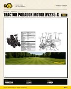 Tractor Podador Parazzini PMR24 — Motor 223cc 4T, 24 Pulgadas, Encendido Eléctrico · sec_002