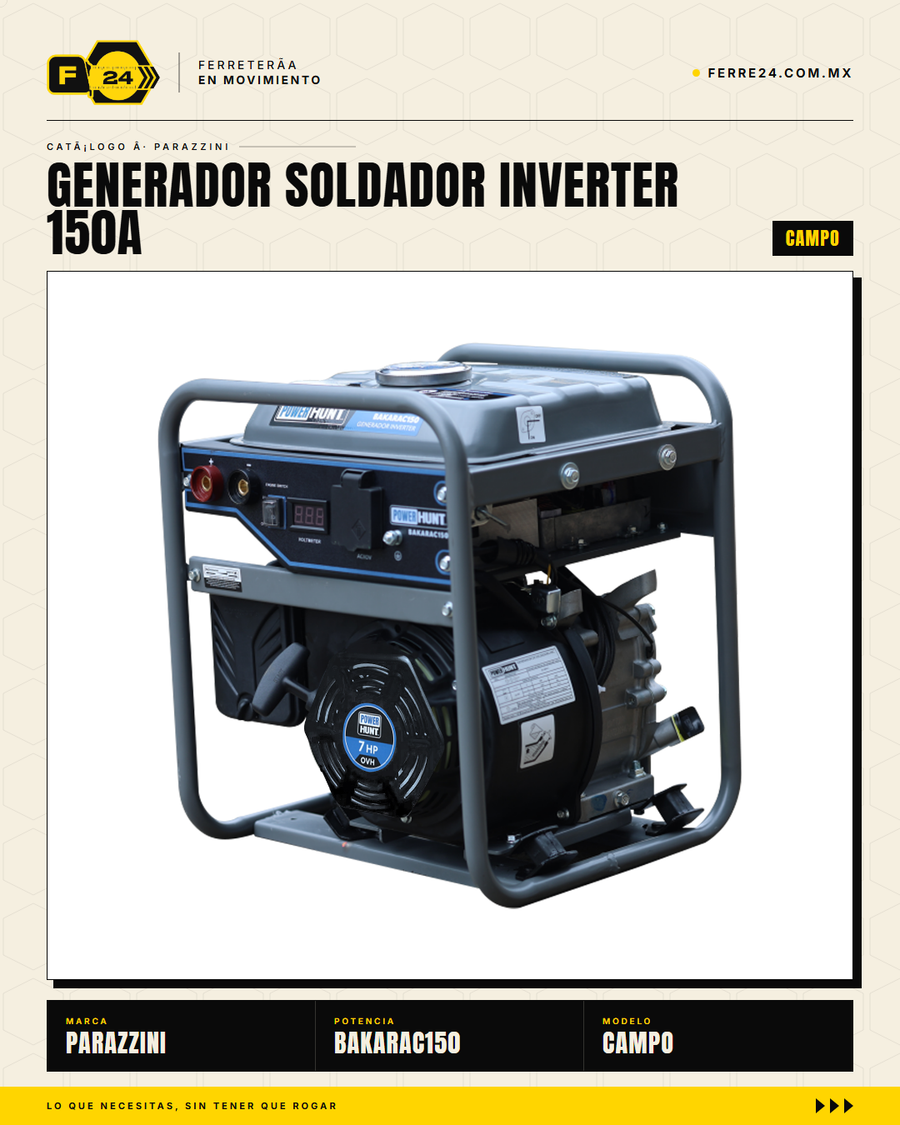 BAKARAC150 — panel de soldadura inverter 40-150A