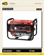 Generador a gasolina 2,800 W Nitro Machinery NIT-G3002 · sec_002