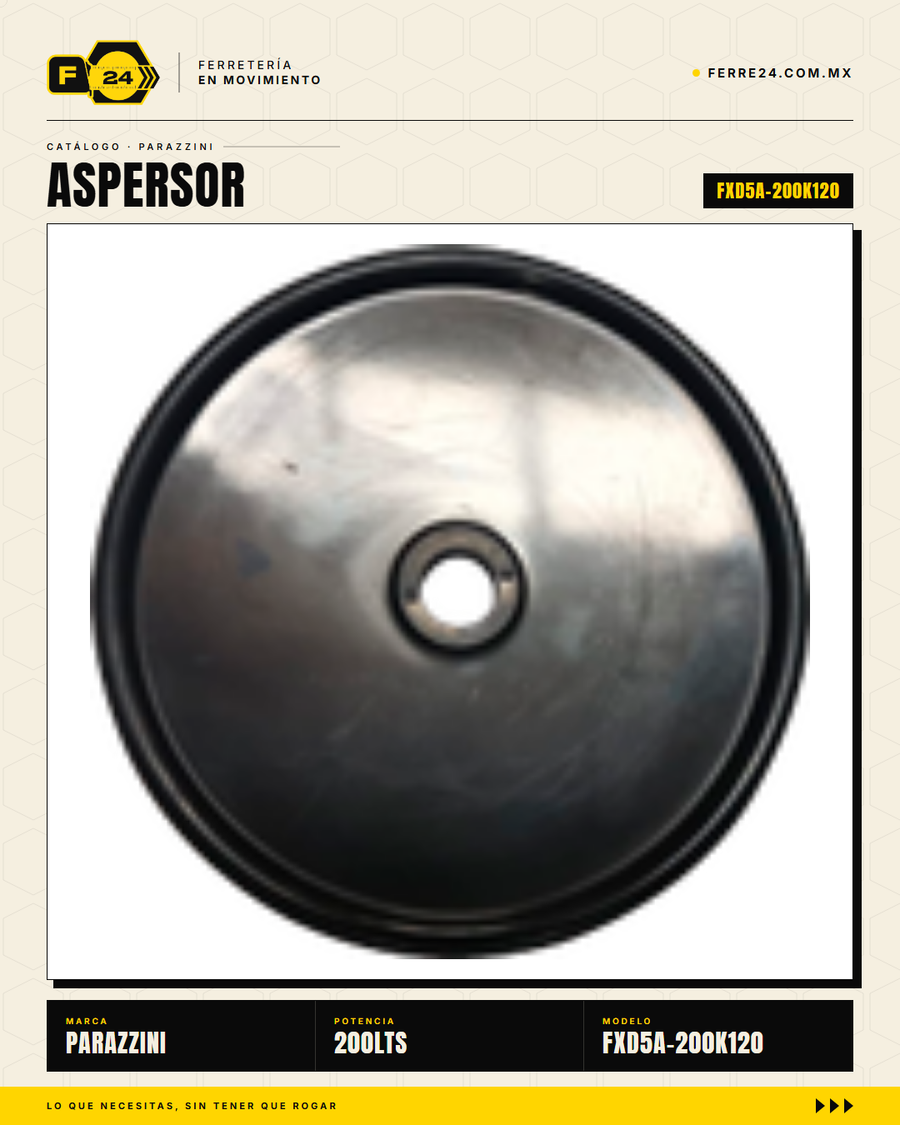 Aspersor Parazzini 200 L Kit Flecha Cardán 120 cm para Tractor 25 HP · sec_002