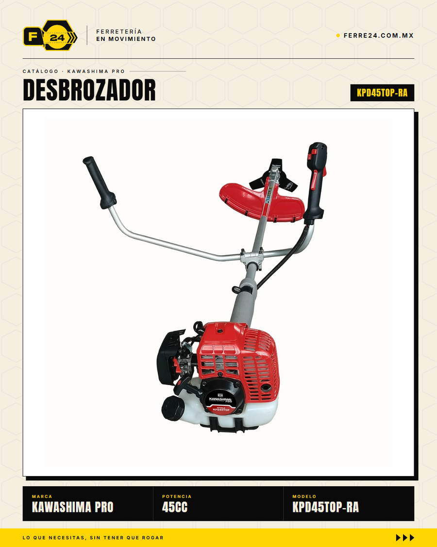 Desbrozadora Kawashima PRO 45cc — Outlet Nuevo · sec_002