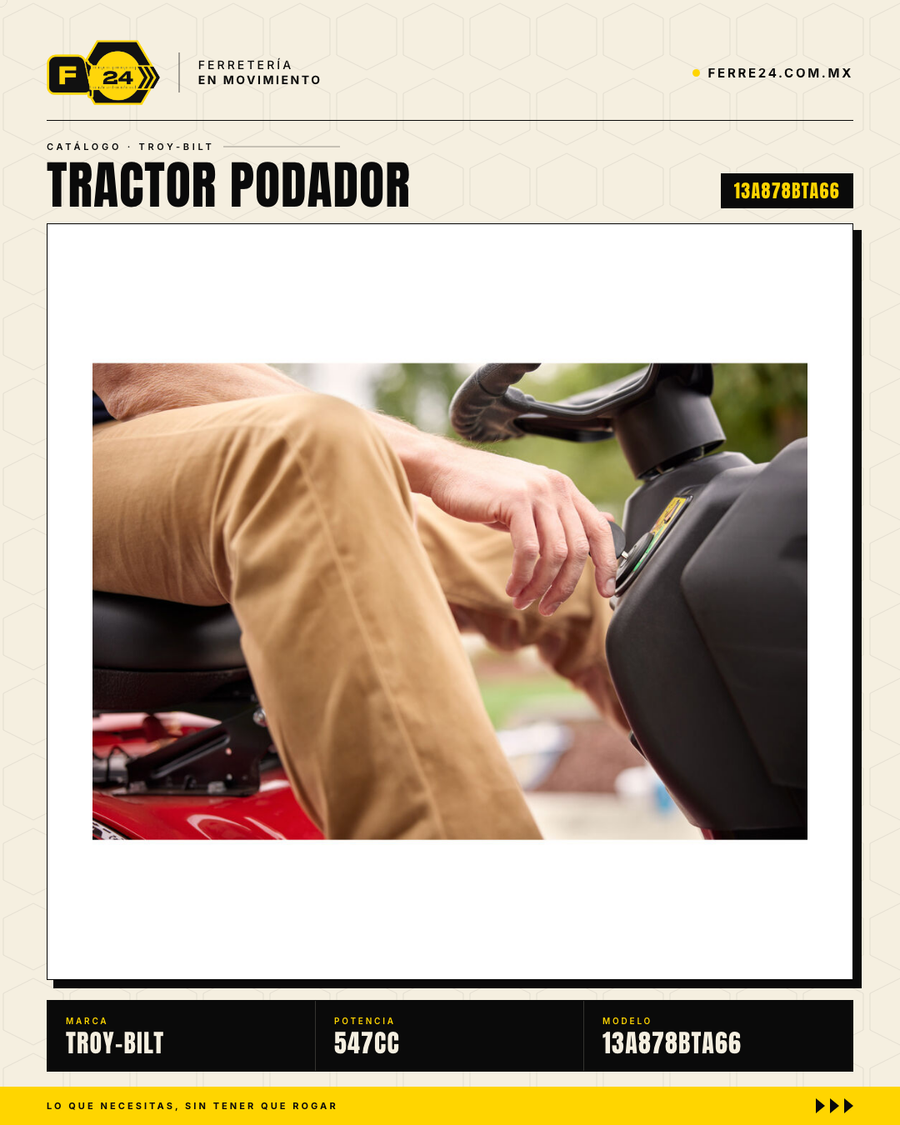 Tractor Podador Troy-Bilt Bronco 46 — Motor 547 cc, Corte 46 · sec_002_ignition_closeup