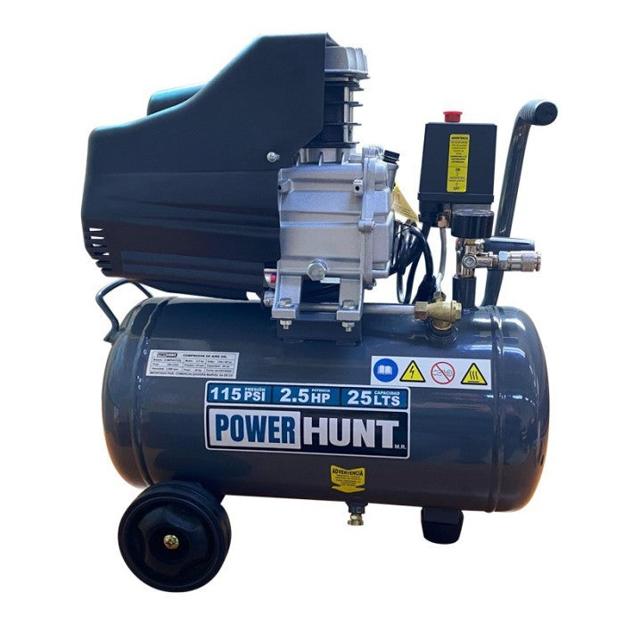 Compresor Power Hunt 25L — detalle