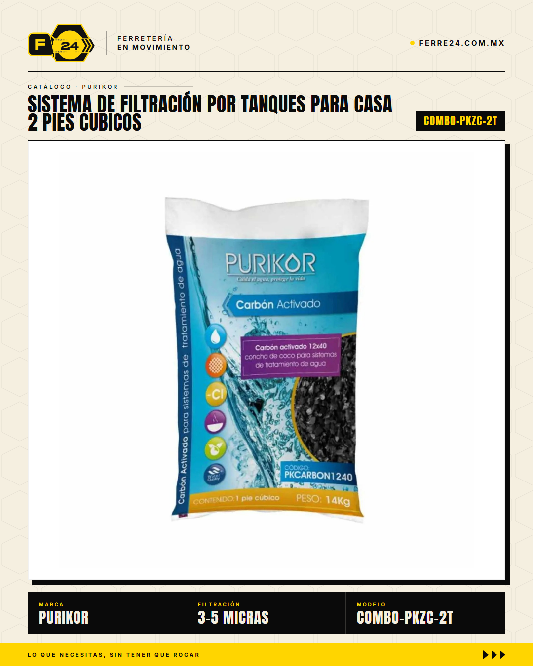 Sistema de filtración por tanques para casa completa — Purikor · sec_003