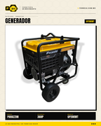 Generador Parazzini 20 kW Gasolina V-Twin 36 HP — GP20KWT · sec_003