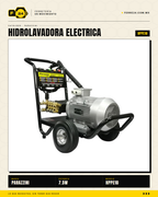 Hidrolavadora Eléctrica Industrial Parazzini Pro 10 HP — 234 bar · sec_003