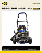 Podadora Autopropulsada 21" — 180 cc, Chasis de Acero y Triturado · sec_003