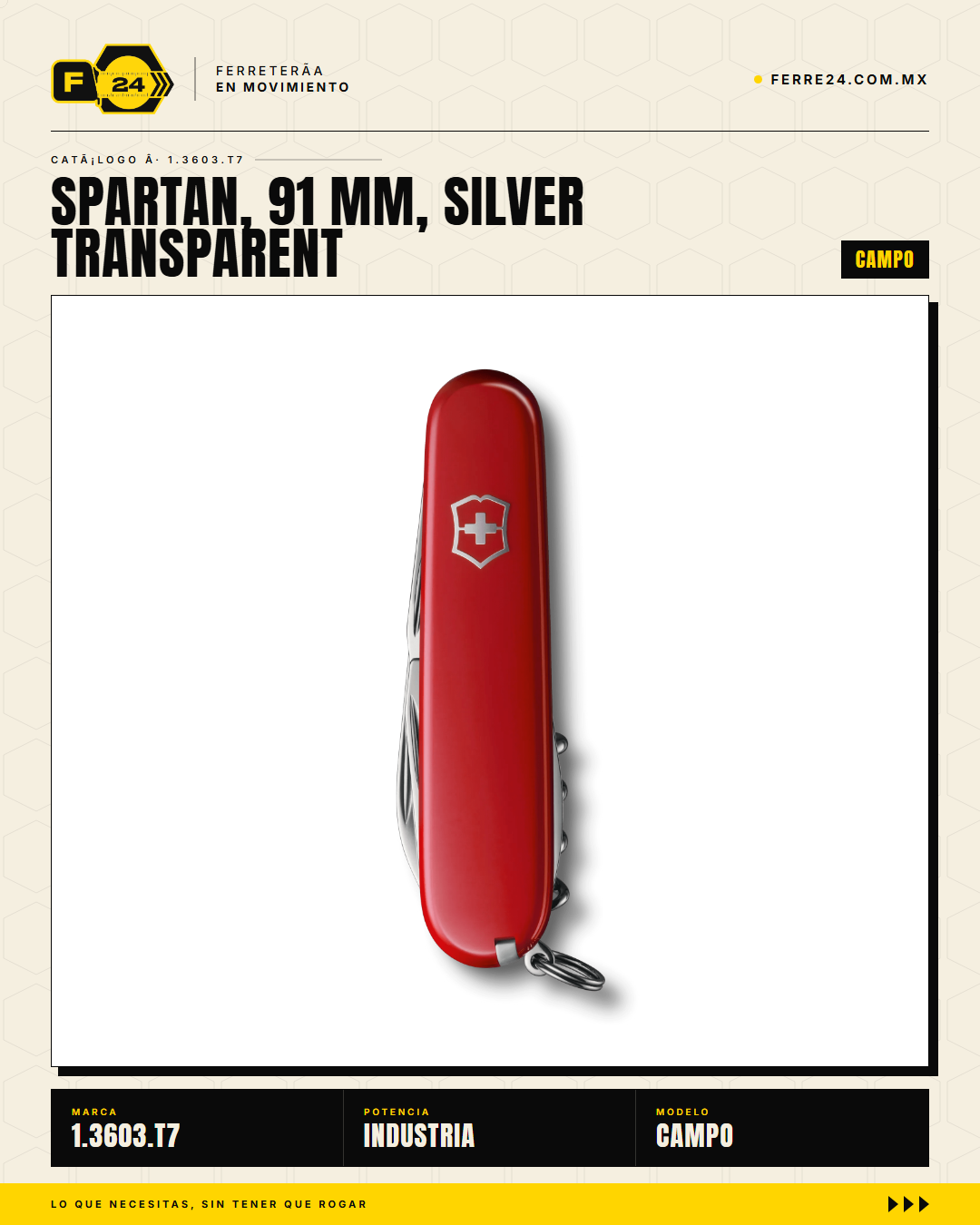 Victorinox Spartan 91mm SilverTech — Navaja 16 Funciones — vista alternativa