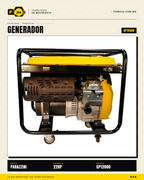 Generador Parazzini GP12000 — 12,000 W y Arranque Eléctrico · sec_003