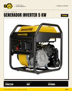 Generador Parazzini Inverter 5 KW — Respaldo Confiable para Casa, Negocio y Obra · sec_003