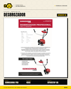 Desbrozadora Kawashima PRO 45cc — Outlet Nuevo · sec_003