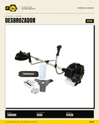 Desbrozadora Takashi DT52K 52 cc — Eje Entero, Kit Completo · sec_003