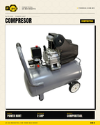 Compresor Power Hunt 2.5 HP 50 Lts — Kit Completo con Manguera y Pistola de Gravedad · sec_003