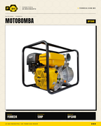 Motobomba Autocebante 13 HP — 4", Alto Caudal · sec_003