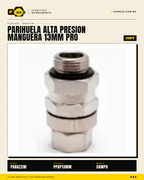 Parihuela Alta Presión Manguera 13 mm PRO — Fumigación Profesional en Grandes Extensiones · sec_003