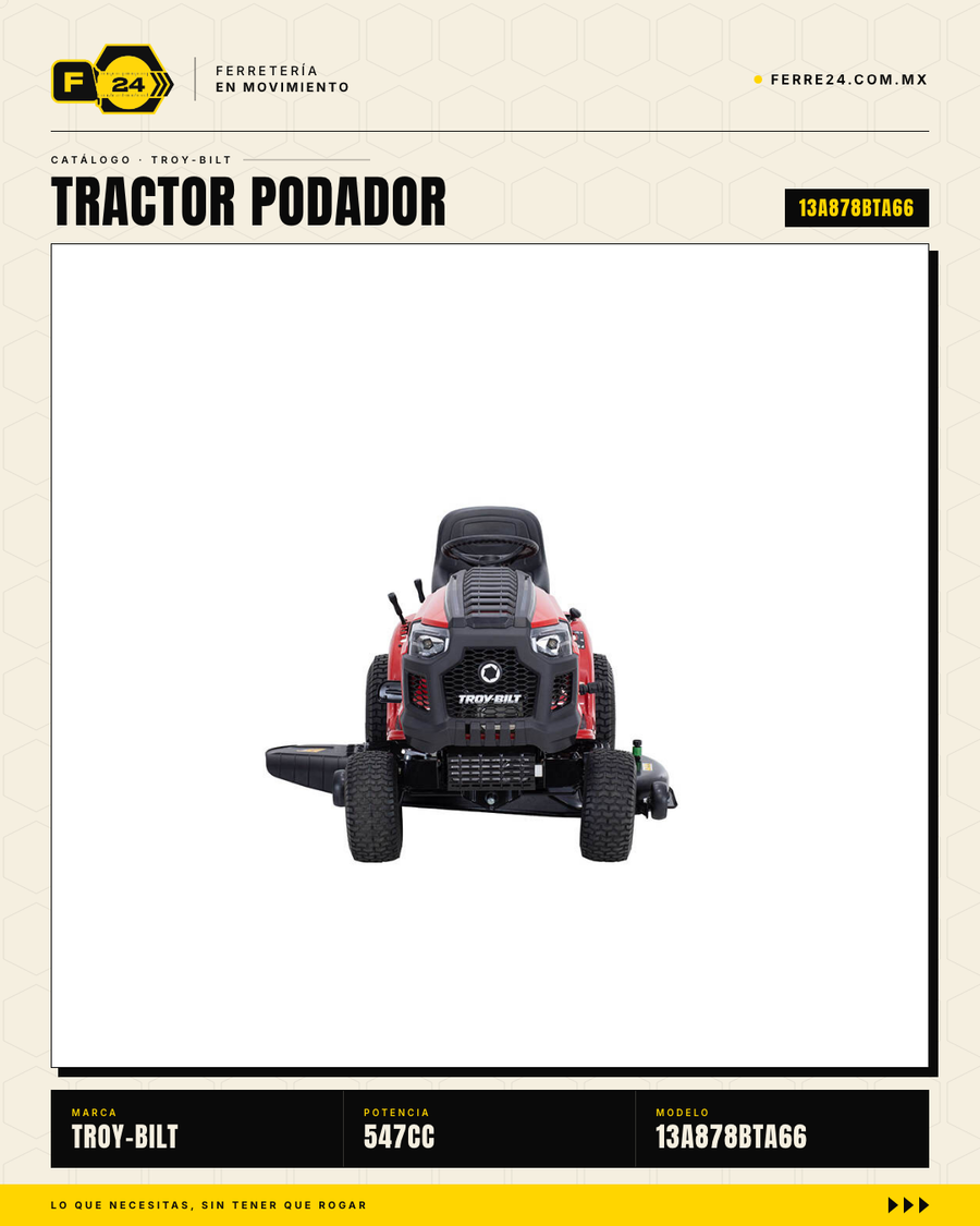 Tractor Podador Troy-Bilt Bronco 46 — Motor 547 cc, Corte 46 · sec_003_troybilt_360