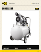 Compresor Power Hunt 50 L — Libre de Aceite, Doble Conexión Rápida · sec_004
