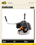 Desbrozadora Takashi GRASS52 52 cc — Guarda Ancha, Kit Completo · sec_004
