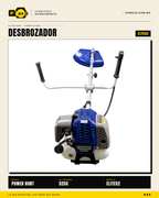 Desbrozadora Power Hunt ELITE52 52 cc — Eje Partido · sec_004