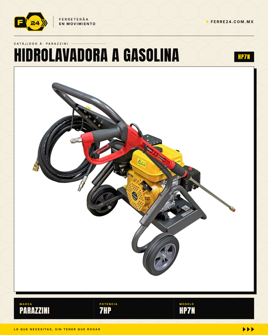 Parazzini HP7N — detalle bomba cerámicos
