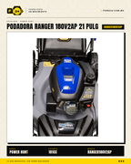 Podadora Autopropulsada 21" — 180 cc, Chasis de Acero y Triturado · sec_004