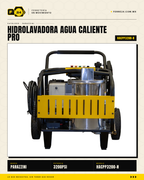 Hidrolavadora de Agua Caliente Parazzini Pro 3200 PSI · sec_004