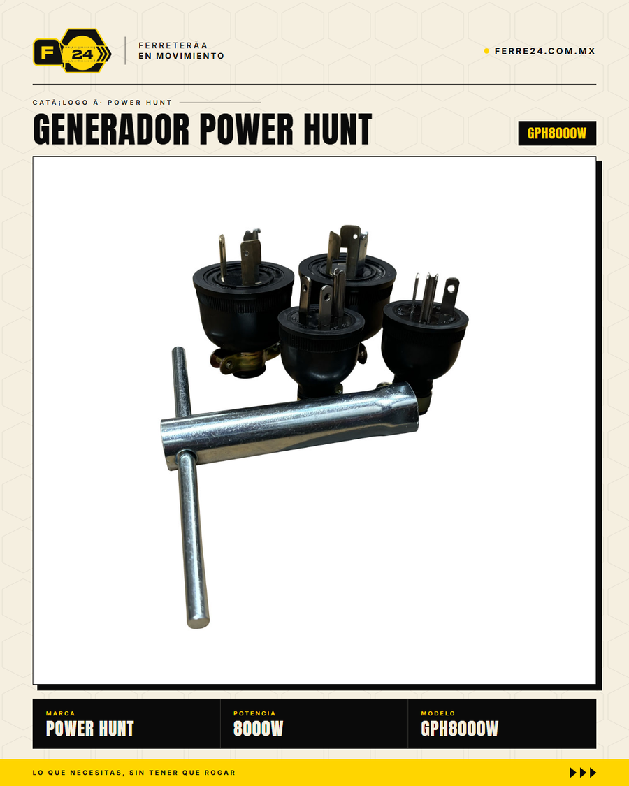 GPH8000W — batería arranque eléctrico