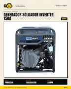 BAKARAC150 — salidas y conectores de soldadura