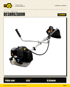 Desbrozadora Power Hunt BLACKWIRO 52 cc — Eje Entero · sec_004