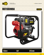 Motobomba Diésel Centrífuga 13 HP — 4", 2,010 L/min · sec_004