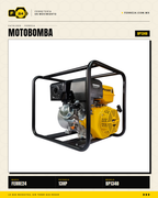 Motobomba Autocebante 13 HP — 4", Alto Caudal · sec_004