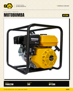 Motobomba Parazzini BP720A — 7 HP 2", 4 Tiempos OHV Gasolina · sec_004