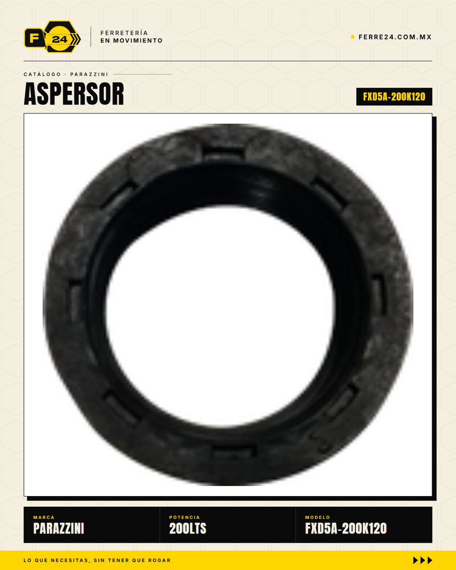 Aspersor Parazzini 200 L Kit Flecha Cardán 120 cm para Tractor 25 HP · sec_004