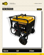 Generador Parazzini 20 kW Gasolina V-Twin 36 HP — GP20KWT · sec_004