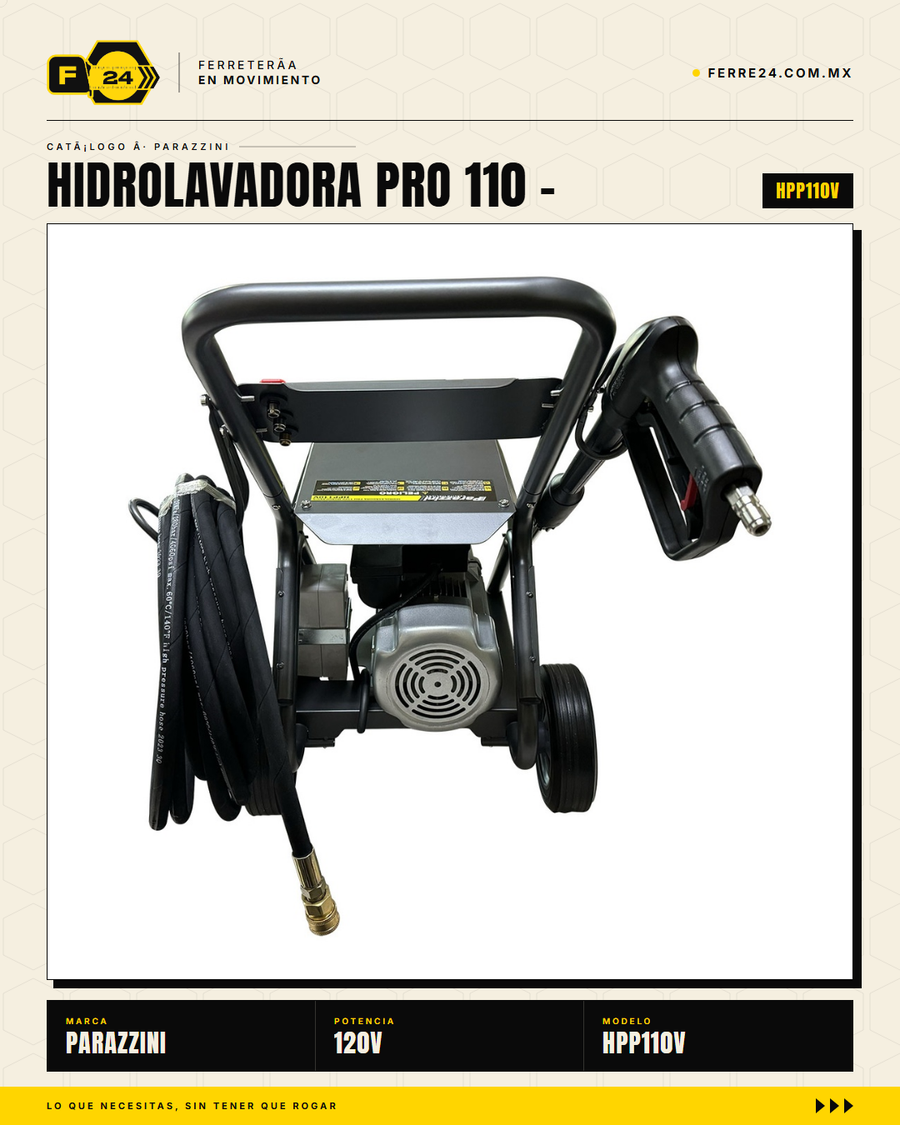 Parazzini HPP110V — boquillas intercambiables