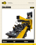 Zanjadora Parazzini TRENCH15 — Motor 15 HP con doble filtro de aire · sec_004