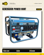 GPH2500W — tanque 15L y tapa de llenado