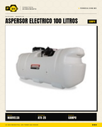 Kawashima ATV-25 — Aspersor Eléctrico 100 Litros. Sin ruido. Sin humo. Sin esfuerzo. · sec_005
