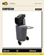 Compresor Eléctrico Power Hunt 80 L 3 HP — Doble Conexión Rápida + Kit Manguera y Pistola de Gravedad · sec_005