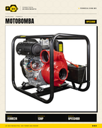 Motobomba Diésel Centrífuga 13 HP — 4", 2,010 L/min · sec_005