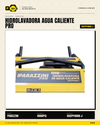 Hidrolavadora de Agua Caliente Parazzini Pro 4000 PSI · sec_005