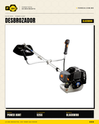 Desbrozadora Power Hunt BLACKWIRO 52 cc — Eje Entero · sec_005