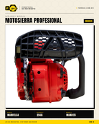 MAKO25 — motor 25cc 2T detalle
